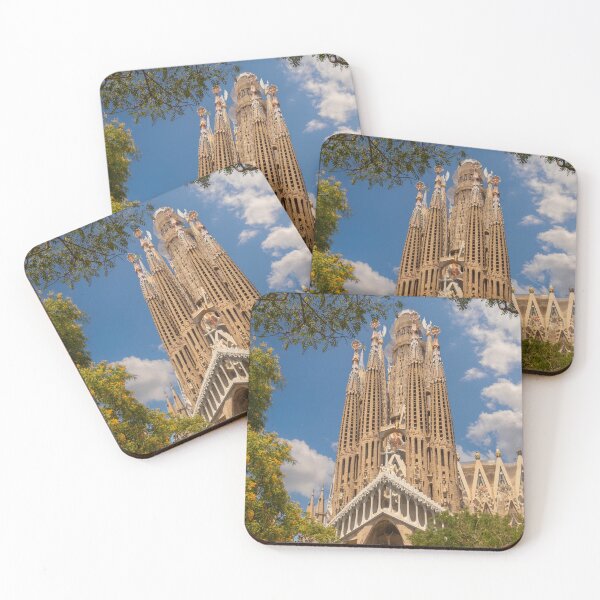 Item preview, Sagrada Família Framed by Trees, Barcelona, Spain. designed and sold by bailey-cooper.