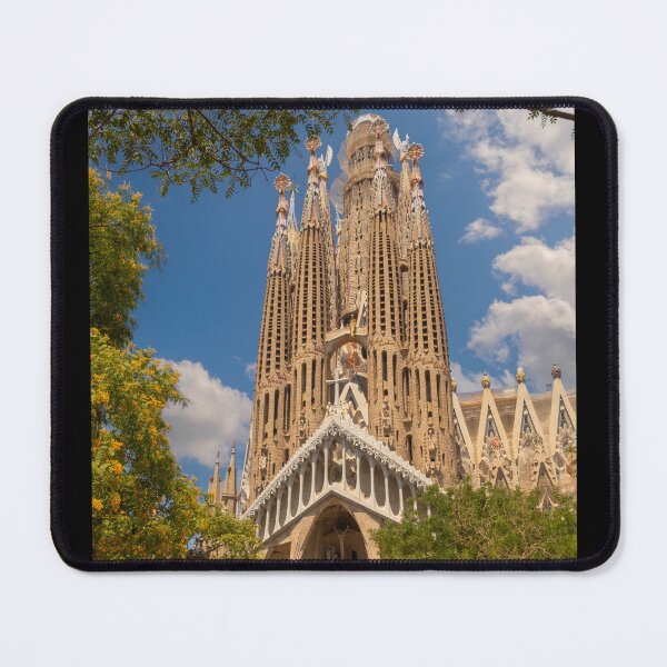 Item preview, Sagrada Família Framed by Trees, Barcelona, Spain. designed and sold by bailey-cooper.