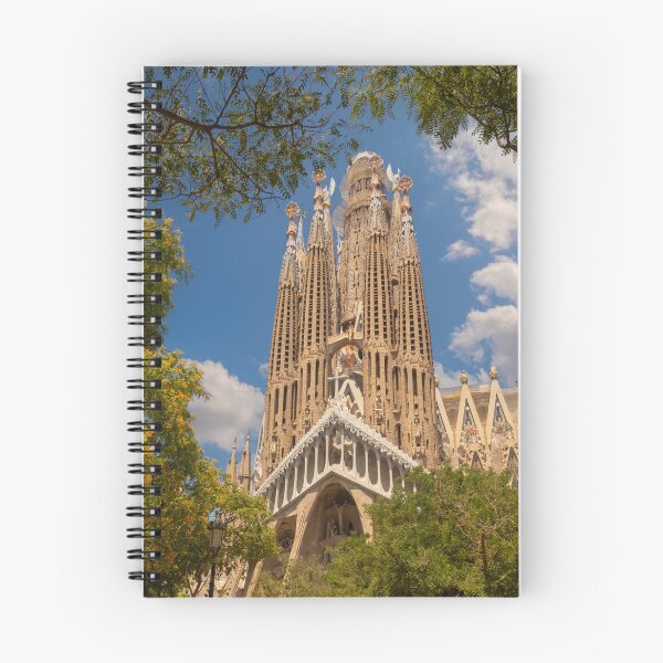 Item preview, Sagrada Família Framed by Trees, Barcelona, Spain. designed and sold by bailey-cooper.