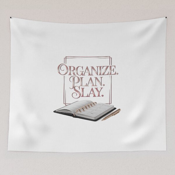 Item preview, Organize Plan Slay Chic Rose Gold  designed and sold by MagicWander.