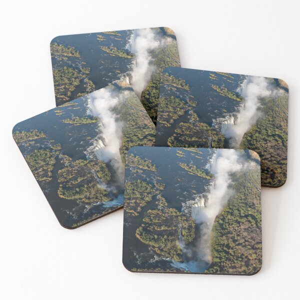 Item preview, Aerial view of Victoria Falls designed and sold by JoSowden.