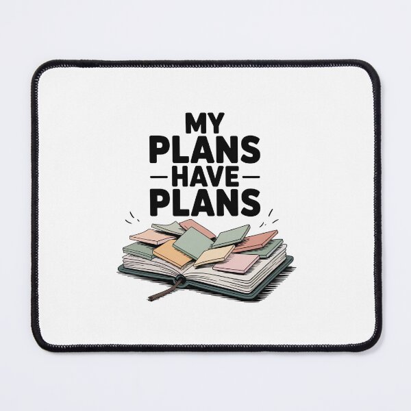 Item preview, My Plans Have Plans – Funny Planner Chaos designed and sold by MagicWander.