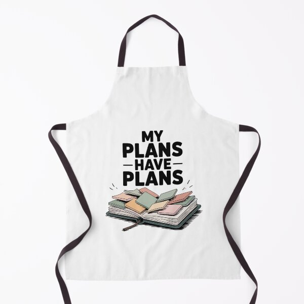 Item preview, My Plans Have Plans – Funny Planner Chaos designed and sold by MagicWander.