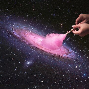 Artwork thumbnail, Cosmic Cotton Candy - Pink Stardust by Vertigo Artography