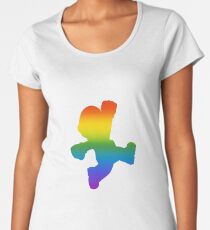 Mario Pride Women's Premium T-Shirt
