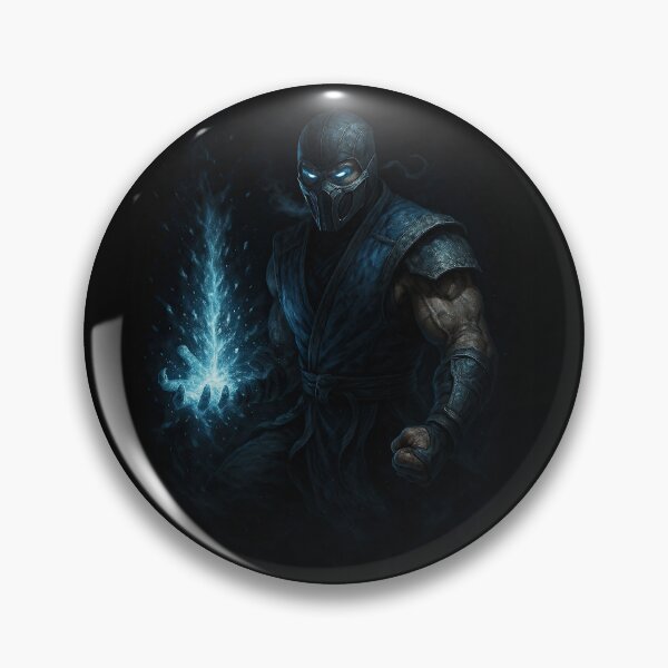 Item preview, Sub Zero Ice Ninja MK designed and sold by Retr0Tshirts.