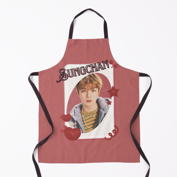 Item preview, NCT Sungchan (성찬) Kpop Boy Group Card Red Aesthetic Collage Design designed and sold by AJUNICE STUDIO.