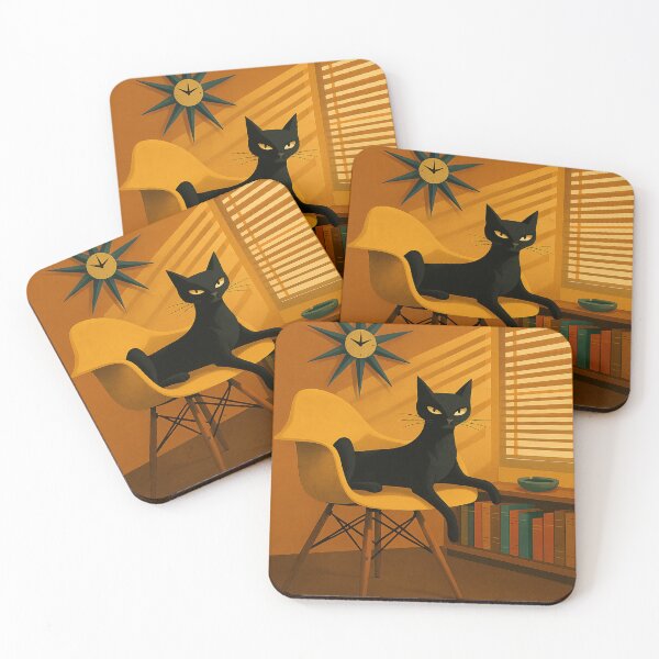 Item preview, The Hipster Cat Lounge  designed and sold by Matthew Beech Designs.