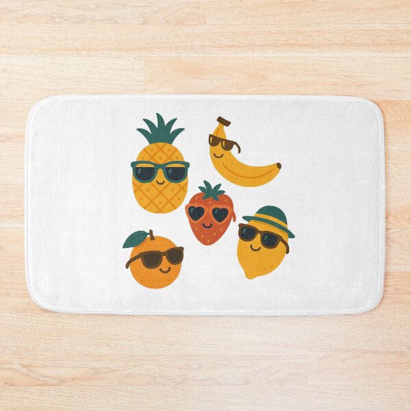 Item preview, Tropical Fruit Squad – Funny Summer Fruits with Sunglasses designed and sold by DKunic.