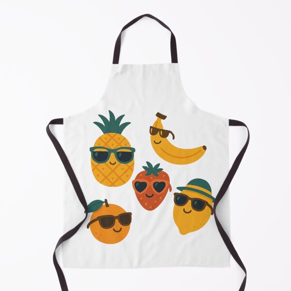 Item preview, Tropical Fruit Squad – Funny Summer Fruits with Sunglasses designed and sold by DKunic.