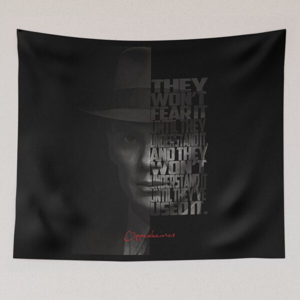 Item preview, Oppenheimer Iconic Quote designed and sold by Enea Kelo.