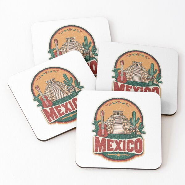 Item preview, Vintage Mexico Travel Badge designed and sold by Blurbean.