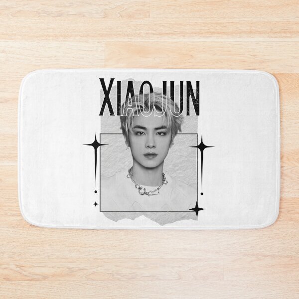 Item preview, NCT Xiaojun (샤오쥔) Kpop Boy Group Monochrome Black and White Classic Design Collage  designed and sold by HELL0WBELLO.