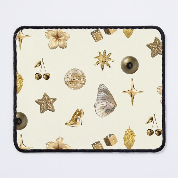 Item preview, Gold Aesthetic Sticker Pack – 12 Trendy Icons designed and sold by moonna designs.