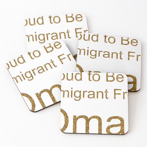 Item preview, PROUD TO BE AN IMMIGRANT FROM OMAN SEQUIN designed and sold by TheIconSmith.