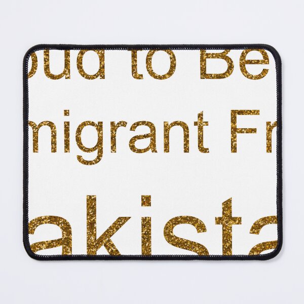 Item preview, PROUD TO BE AN IMMIGRANT FROM PAKISTAN SEQUIN designed and sold by TheIconSmith.