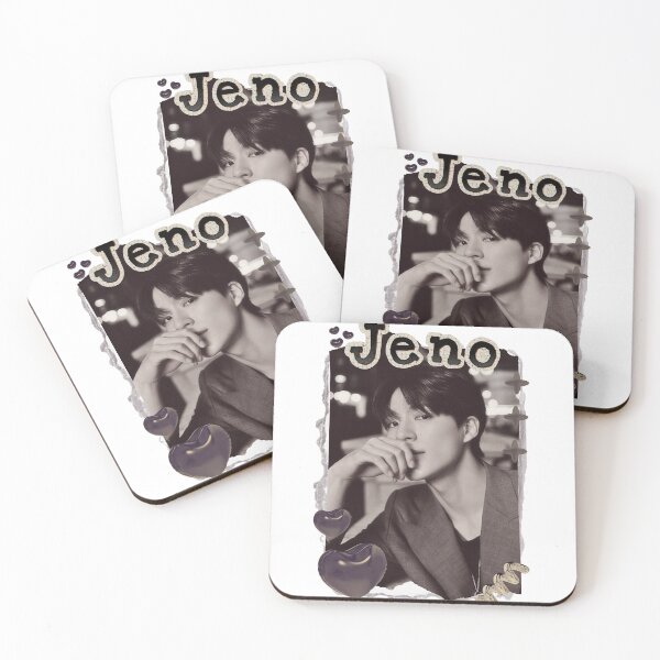 Item preview, NCT Jeno (제노) Kpop Boy group Scrapbook Collage Cozy Y2K Vintage Design designed and sold by HELL0WBELLO.
