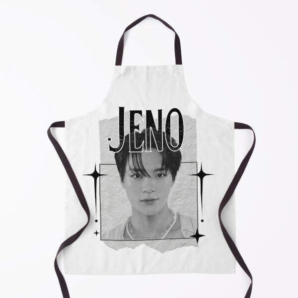 Item preview, NCT Jeno (제노) Kpop Boy Group Monochrome Black and White Classic Design Collage designed and sold by HELL0WBELLO.