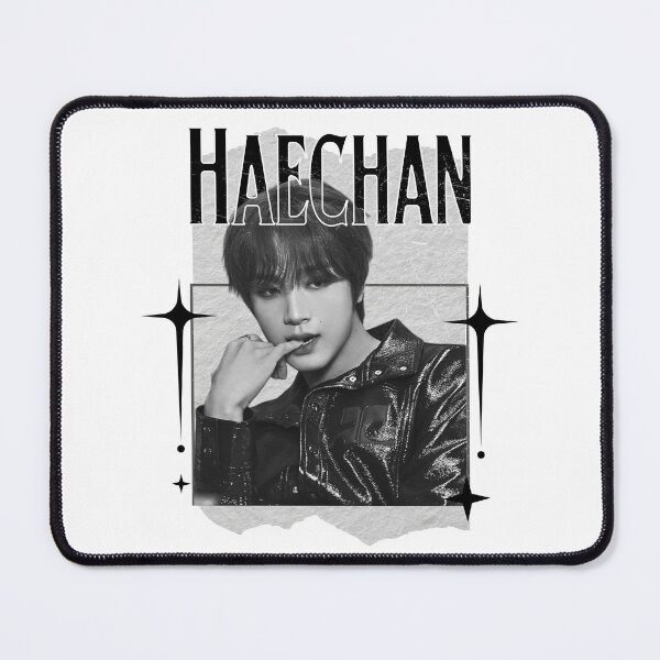 Item preview, NCT Haechan (해찬)Kpop Boy Group Monochrome Black and White Classic Design Collage designed and sold by HELL0WBELLO.