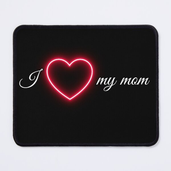 Item preview, I love my mom designed and sold by DżodżoJoy.