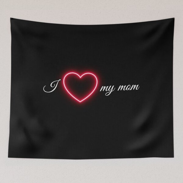 Item preview, I love my mom designed and sold by DżodżoJoy.