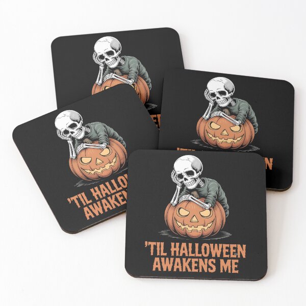 Item preview, Til halloween awakens me - Get halloween today - Got halloween - Halloween go for it - Halloween for everybody - You need a halloween - The halloween of your life - Funky halloween designed and sold by JansenGS.