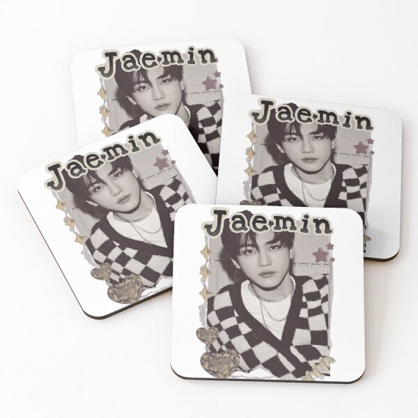 Item preview, NCT Jaemin (재민) Kpop Boy group Scrapbook Collage Cozy Y2K Vintage Design designed and sold by HELL0WBELLO.