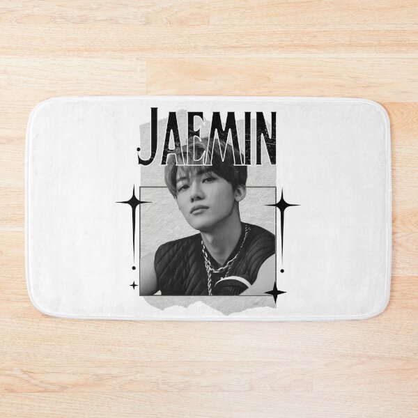 Item preview, NCT Jaemin (재민) Kpop Boy Group Monochrome Black and White Classic Design Collage  designed and sold by HELL0WBELLO.