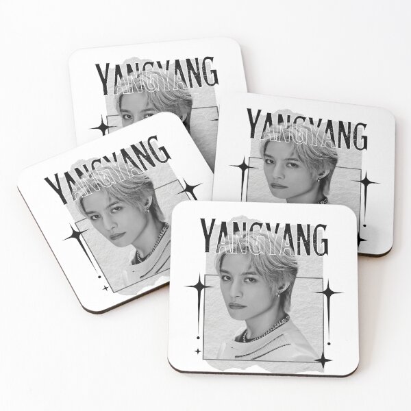 Item preview, NCT Yangyang (양양) Kpop Boy Group Monochrome Black and White Classic Design Collage  designed and sold by HELL0WBELLO.