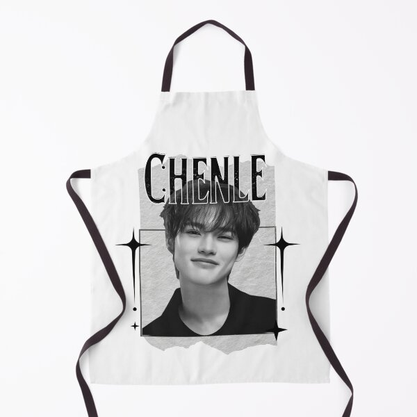 Item preview, NCT Chenle (천러) Kpop Boy Group Monochrome Black and White Classic Design Collage designed and sold by HELL0WBELLO.