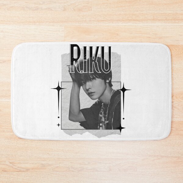 Item preview, NCT Riku (리쿠) Kpop Boy Group Monochrome Black and White Classic Design Collage  designed and sold by HELL0WBELLO.