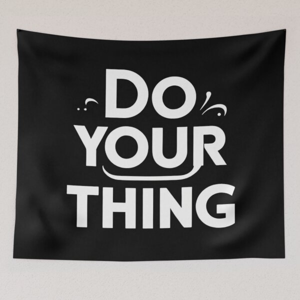 Item preview, Do Your Thing – Motivational Quote Typography for Confident Souls designed and sold by Design_Your_Day.
