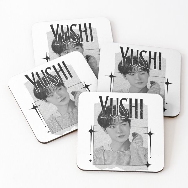 Item preview, NCT Yushi (유우시) Kpop Boy Group Monochrome Black and White Classic Design Collage  designed and sold by HELL0WBELLO.