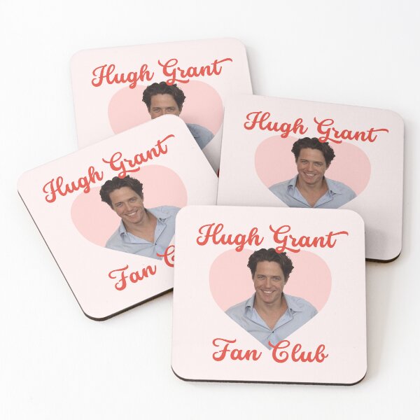 Item preview, Hugh Grant Fan Club – Awkwardly Charming Since Forever designed and sold by Splendid Scibbles.