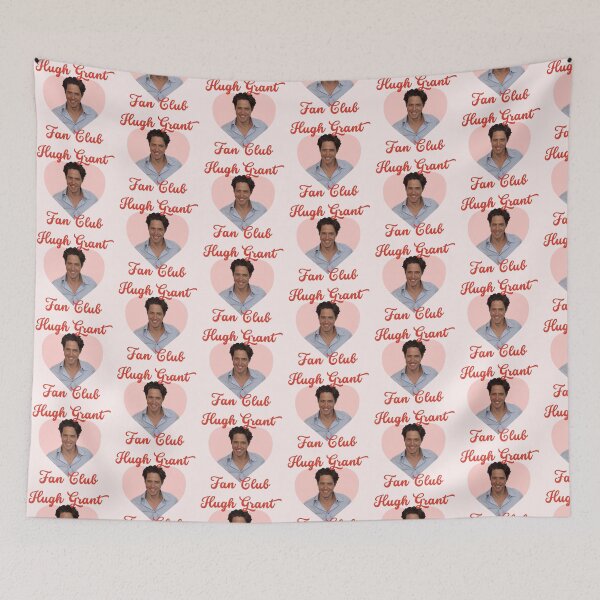 Item preview, Hugh Grant Fan Club – Awkwardly Charming Since Forever designed and sold by Splendid Scibbles.