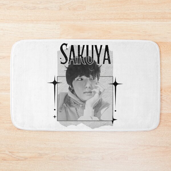 Item preview, NCT Sakuya (사쿠야) Kpop Boy Group Monochrome Black and White Classic Design Collage  designed and sold by HELL0WBELLO.