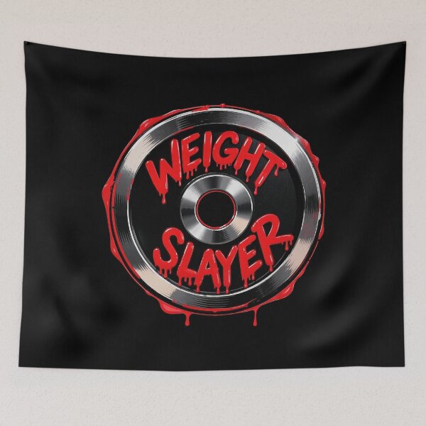 Item preview, Weight Slayer T-Shirt - Gym Fitness Motivation, Bodybuilding, Powerlifting Workout Apparel designed and sold by Homper.
