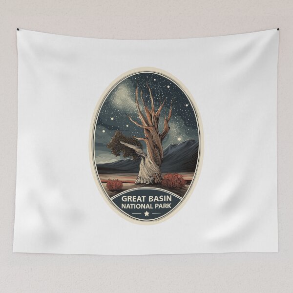 Item preview, National Park Great Basin Badge designed and sold by Blurbean.