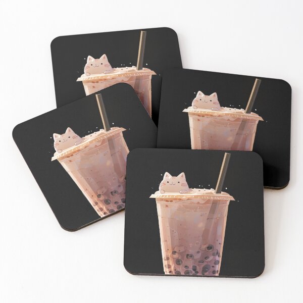 Item preview, Kawaii Boba Cat Delight designed and sold by WOJDA-.