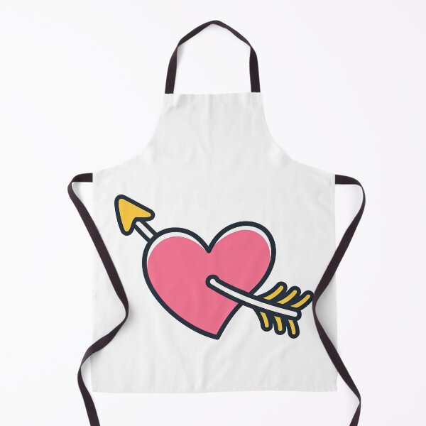 Item preview, Cute Pink Heart with Arrow Design designed and sold by ArtfulWeave.