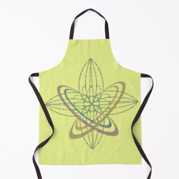 Item preview, Atomic Bloom – Geometric Flower Mandala designed and sold by alec-t.