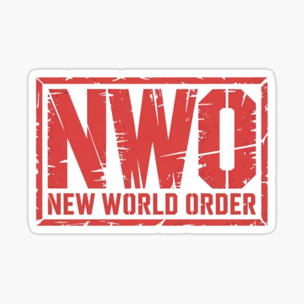 Item preview, New World Order Grunge Stamp Design for Conspiracy Theorists, Dystopian Thinkers and Dark Government Aesthetics designed and sold by BestDetailer.
