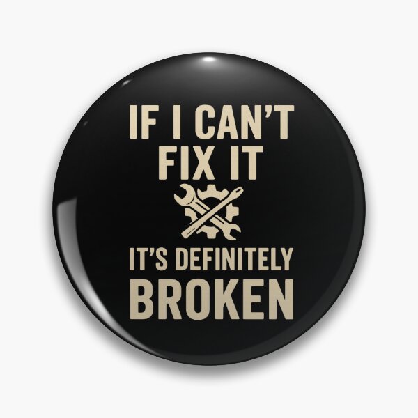 Item preview, If I Can’t Fix It – Funny Mechanic Quote with Tools Graphic designed and sold by -TRAZZA-.