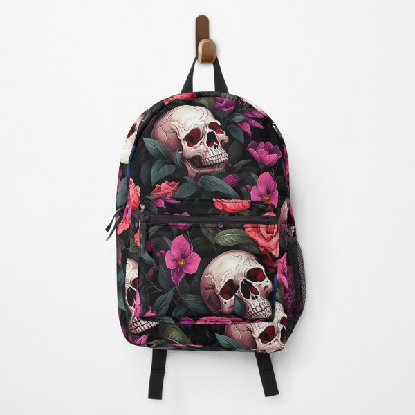 Item preview, Pink Flowers and Skulls by Ed Hardy Style. designed and sold by Piagor.