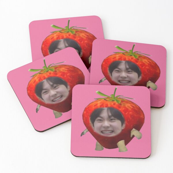 Item preview,  enhypen strawberry funny designed and sold by Cheerhub.