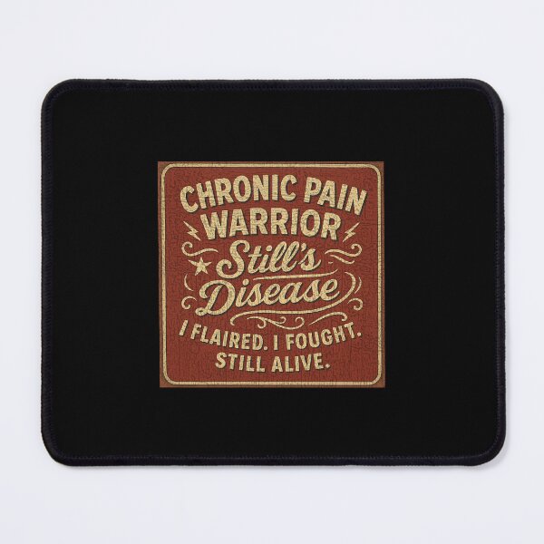 Item preview, I Flaired. I Fought. Still Alive. Still's Disease – Chronic Illness Awareness designed and sold by Sunscape-Art.