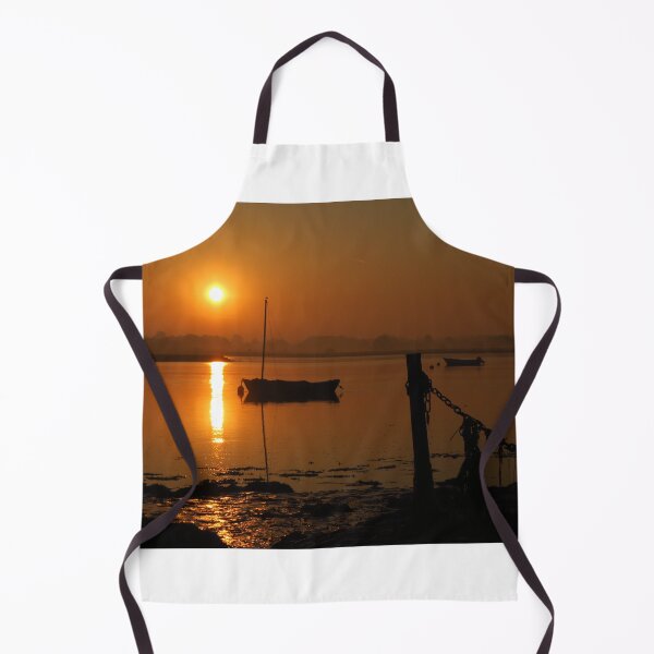Item preview, Sunrise, Boats, Post, Chain & Seaweed designed and sold by wiggyofipswich.