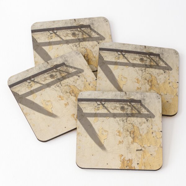 Item preview, old yellow peeling wall with a shadow designed and sold by felipequeiroz.