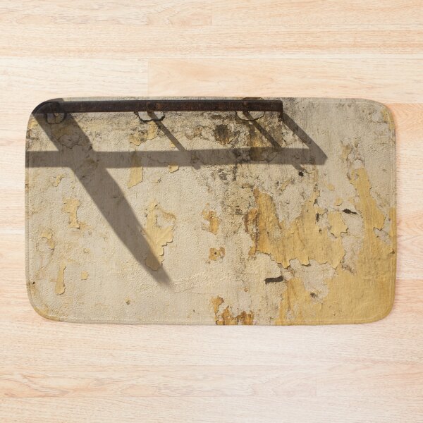 Item preview, old yellow peeling wall with a shadow designed and sold by felipequeiroz.