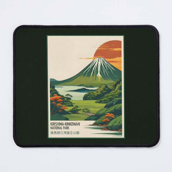 Item preview, Kirishima-Kinkowan National Park - Japan designed and sold by GoodOldVintage.